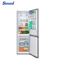 Smad Popular Portable Deep Double Door Bottom Freezer Refrigerator